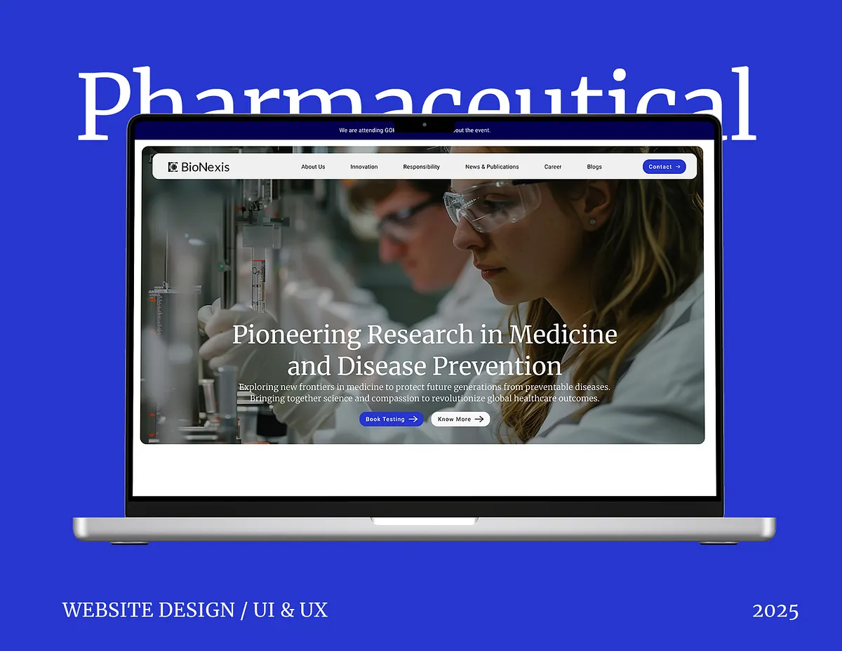 A corporate website that reflects the quality of your products.