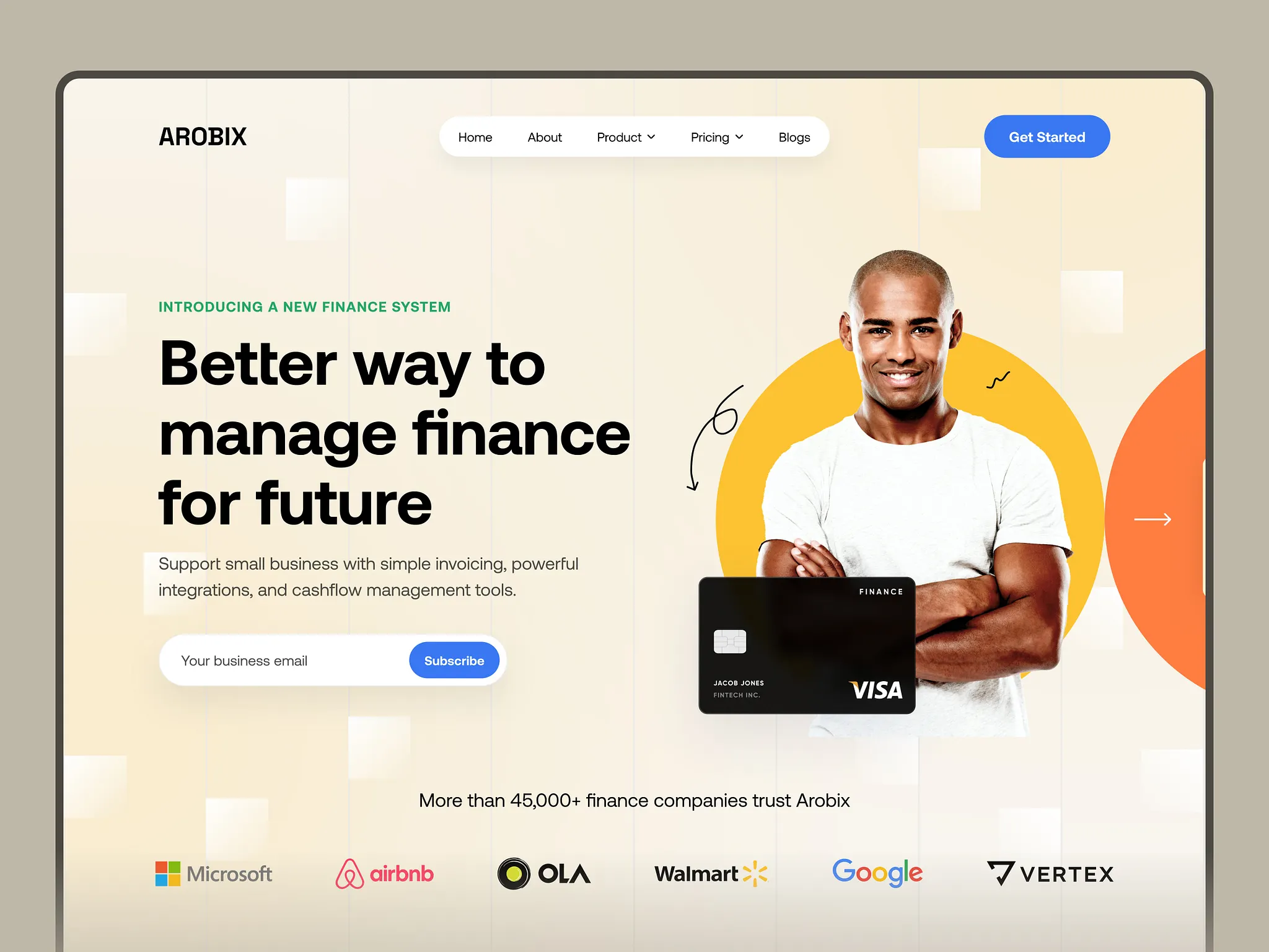 Professional website for Zimbabwean brand